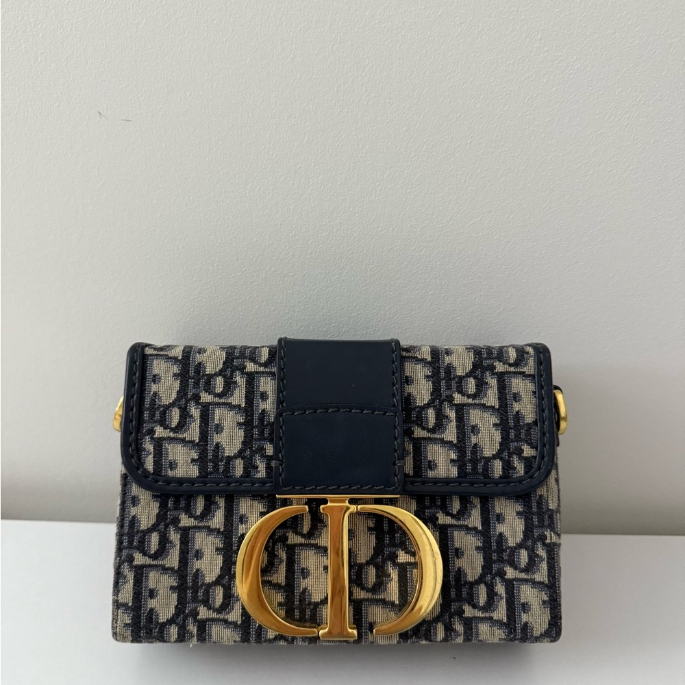 Dior 30 Montaigne Box Bag – Oblique Canvas with Gold Hardware